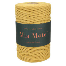 Mia Mote™ Classic Line Sznurek bawełniany skręcany do makramy 2mm orpiment on dolomite