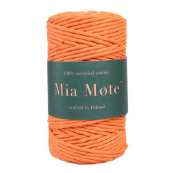 Mia Mote™ Classic Line Sznurek bawełniany skręcany do makramy 3mm copper