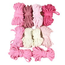 Outlet / Sznurek Bawełniany Skręcany / do Makramy / Classic Eco Line / mix / 2/3/5 mm / 200g