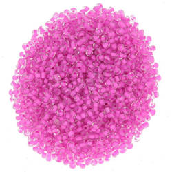Koraliki paciorki szklane drobne seed beads do beadingu sutaszu 1.9mm różowy