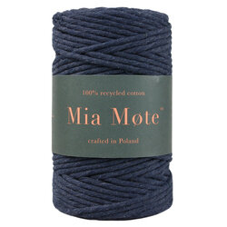 Mia Mote™ Classic Line Sznurek bawełniany skręcany do makramy 5mm Sodalite