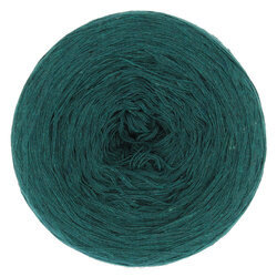 Mia Mote™ Green Cotton MOTE malachite fluorite 3-nitki