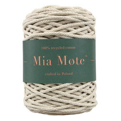 Mia Mote™ Thinny Line sznurek bawełniany 3mm ivory