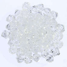 Koraliki Akrylowe Diamentowane Bicone Crystal 8mm