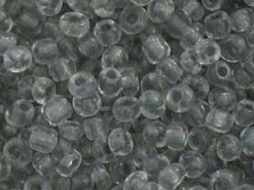 Koraliki paciorki szklane drobne seed beads do beadingu sutaszu 1.9mm deep grey