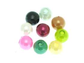 Koraliki perełki perły akrylowe 12mm