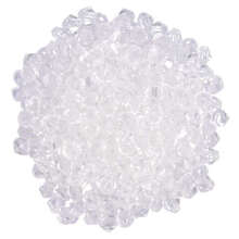 Kryształki Diamentowe Bicone i Lodowe Mix Koraliki transparentny 4-5mm