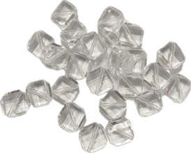 Kryształki Szlifowane Akrylowe Romb Kwadrat Crystal 12x12mm