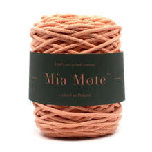 Mia Mote™ Basic Line sznurek bawełniany 5mm peach moonstone