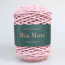 Mia Mote™ Basic Line sznurek bawełniany 5mm pink pearl