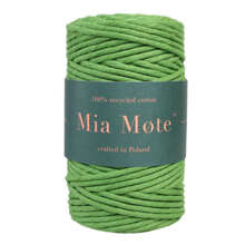 Mia Mote™ Classic Line Sznurek bawełniany skręcany do makramy 3mm fuchsyt