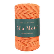 Mia Mote™ Classic Line Sznurek bawełniany skręcany do makramy 5mm copper