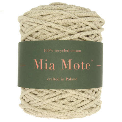 Mia Mote™ Extra Lush Line Sznurek bawełniany 7mm ivory