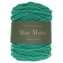 Mia Mote™ Extra Lush Line Sznurek bawełniany 7mm malachite green