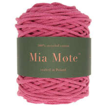 Mia Mote™ Extra Lush Line Sznurek bawełniany 7mm radiant orchid