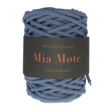 Mia Mote™ Extra Lush Line Sznurek bawełniany blue lace agate 7mm