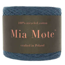Mia Mote™ Green Cotton MOTE lapis lazuli 3-nitki