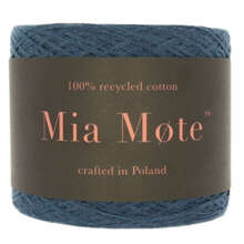 Mia Mote™ Green Cotton MOTE lapis lazuli 4-nitki