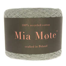 Mia Mote™ Green Cotton MOTE striped flint 4-nitki