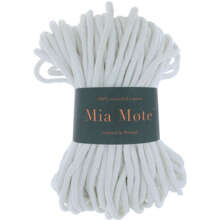 Mia Mote™ Huge Line Sznurek bawełniany pleciony 9mm chalk