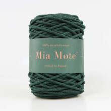 Mia Mote™ Thinny Line sznurek bawełniany 3mm emerald