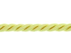 Sznur sznurek ozdobny dekoracyjny skręcany wiskozowy kremowy 8mm